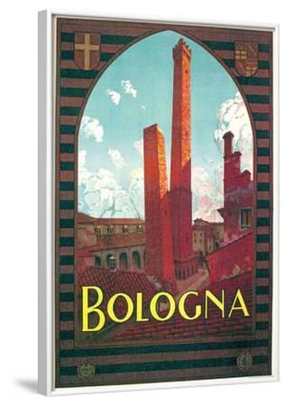 'Bologna- Vintage Travel Poster' Posters | AllPosters.com