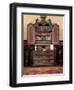 Bolognese Trumeau Chest of Drawers with Upper Section of Hinged Doors-null-Framed Giclee Print