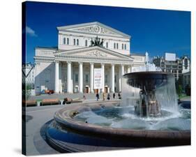 Bolshoi Theatre, Moscow, Russia-null-Stretched Canvas