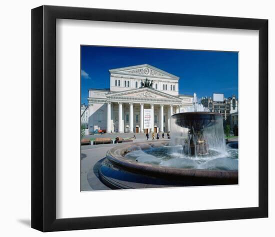 Bolshoi Theatre, Moscow, Russia-null-Framed Art Print