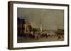 Bolshoy Kamenny Bridge in Moscow-Pyotr Petrovich Vereshchagin-Framed Giclee Print