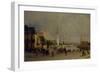 Bolshoy Kamenny Bridge in Moscow-Pyotr Petrovich Vereshchagin-Framed Giclee Print