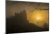 Bolsover Castle sunset, Bolsover, North Derbyshire, England, United Kingdom, Europe-Frank Fell-Mounted Photographic Print