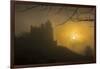 Bolsover Castle sunset, Bolsover, North Derbyshire, England, United Kingdom, Europe-Frank Fell-Framed Photographic Print