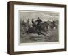 Bolted, an Incident in Rotten Row-John Charlton-Framed Giclee Print