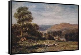 Bolton Abbey, 1850-David Cox the elder-Framed Stretched Canvas