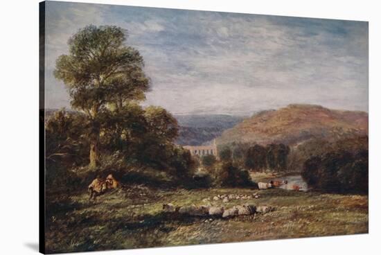 Bolton Abbey, 1850-David Cox the elder-Stretched Canvas