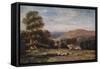 Bolton Abbey, 1850-David Cox the elder-Framed Stretched Canvas