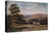 Bolton Abbey, 1850-David Cox the elder-Stretched Canvas