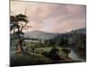 Bolton Abbey from the River Wharfe-J. M. W. Turner-Mounted Giclee Print