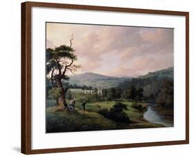 Bolton Abbey from the River Wharfe-J. M. W. Turner-Framed Giclee Print