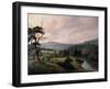 Bolton Abbey from the River Wharfe-J. M. W. Turner-Framed Premium Giclee Print