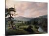 Bolton Abbey from the River Wharfe-J. M. W. Turner-Stretched Canvas