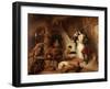 Bolton Court in Olden Times-Edwin Landseer-Framed Giclee Print