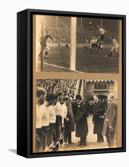 Bolton Wanderers vs. Manchester City, FA Cup Final, 1926-English Photographer-Framed Stretched Canvas