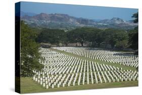 Bomana War Cemetery, Port Moresby, Papua New Guinea, Pacific-Michael Runkel-Stretched Canvas