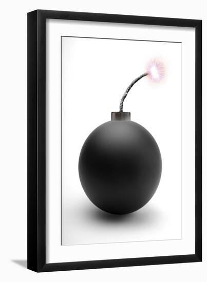 Bomb, Artwork-Victor De Schwanberg-Framed Premium Photographic Print