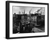 Bomb Damaged Buildings in the Shadow of the Thyssen Steel Mill-Ralph Crane-Framed Photographic Print