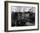 Bomb Damaged Buildings in the Shadow of the Thyssen Steel Mill-Ralph Crane-Framed Photographic Print