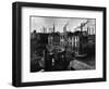 Bomb Damaged Buildings in the Shadow of the Thyssen Steel Mill-Ralph Crane-Framed Photographic Print