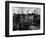 Bomb Damaged Buildings in the Shadow of the Thyssen Steel Mill-Ralph Crane-Framed Photographic Print