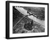 Bomb Damaged Frankfurt, 1945-null-Framed Photographic Print