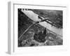 Bomb Damaged Frankfurt, 1945-null-Framed Photographic Print