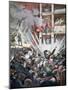 Bomb Explosion in the Liceo Theatre, Barcelona, 1893-null-Mounted Giclee Print