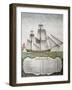 Bomb Vessel with Sails Nomenclature from Atlas of Sailing by Gian Maria Maffioletti-null-Framed Giclee Print