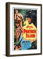 Bomba on Panther Island-null-Framed Art Print