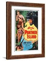 Bomba on Panther Island-null-Framed Art Print