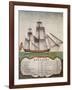 Bombard from Treaty on Sails, Italy, 18th Century-null-Framed Giclee Print