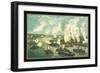 Bombardment and Capture of Island Number Ten-null-Framed Premium Giclee Print