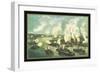 Bombardment and Capture of Island Number Ten-null-Framed Premium Giclee Print