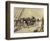 Bombardment of Alexandria, 1882-Henri-Louis Dupray-Framed Giclee Print