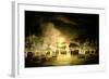 Bombardment of Algiers, August 1816, 1820-Thomas Luny-Framed Giclee Print