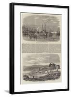 Bombardment of Canton-null-Framed Giclee Print