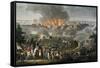 Bombardment of Copenhagen, 1807, Napoleonic Wars, Denmark-null-Framed Stretched Canvas