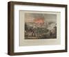 Bombardment of Copenhagen, 2nd-5th September 1807, Coloured Aquatint by and after J. Laurent…-Johann Lorenz Rugendas-Framed Giclee Print