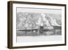 Bombardment of Fort Pulaski-Frank Leslie-Framed Art Print