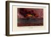 Bombardment of Fort Sumter, Charleston Harbor, 12th and 13th of April 1861, Pub. by Currier and…-null-Framed Giclee Print