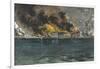 Bombardment of Fort Sumter, Charleston Harbor-null-Framed Giclee Print