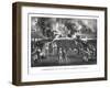 Bombardment of Fort Sumter, Charleston Harbour from Fort Moultrie, 12th & 13th April 1861-null-Framed Giclee Print