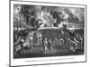 Bombardment of Fort Sumter, Charleston Harbour from Fort Moultrie, 12th & 13th April 1861-null-Mounted Giclee Print