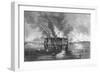Bombardment of Fort Sumter-null-Framed Giclee Print