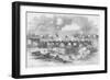 Bombardment of Fort Walker, Port Harbor, South Carolina-Frank Leslie-Framed Art Print