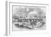 Bombardment of Fort Walker, Port Harbor, South Carolina-Frank Leslie-Framed Art Print