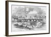 Bombardment of Fort Walker, Port Harbor, South Carolina-Frank Leslie-Framed Art Print