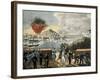 Bombardment of Gaeta, February 5, 1861-null-Framed Giclee Print