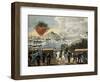 Bombardment of Gaeta, February 5, 1861-null-Framed Giclee Print